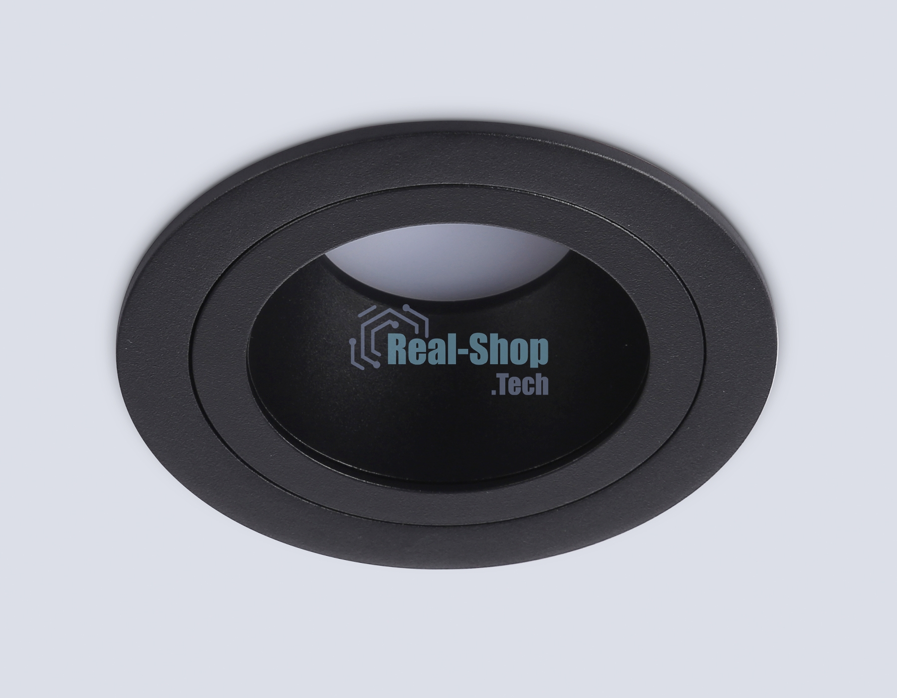 Встраиваемый точечный светильник Ambrella light TN102824 BK/BK черный/черный GU5.3 D92*50