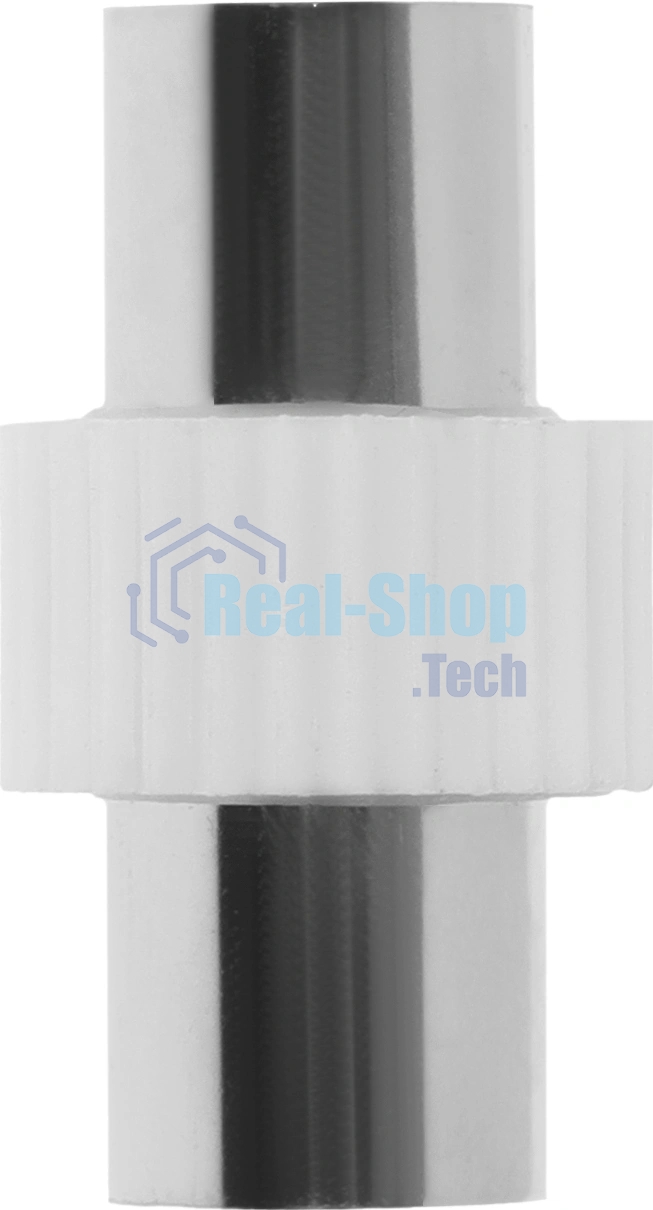 Адаптер антенный Premier 4-400/2 Coax (m)/Coax (m) серебристый (уп.:2шт)