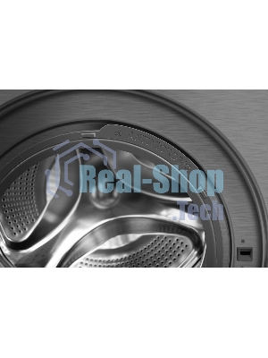 Стиральная машина Weissgauff WM 58411 Direct Drive Inverter Premium Steam Grey серая, загрузка фронтальная 11кг, 1400 об/мин., класс: A+++