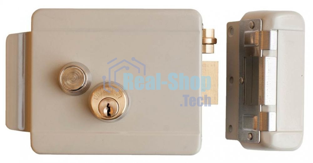 Замок электромеханический Falcon Eye FE-2369i сталь серый