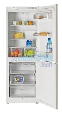 Холодильник Atlant ХМ-4712-100 белый двухкамерный 187/101л морозилка снизу