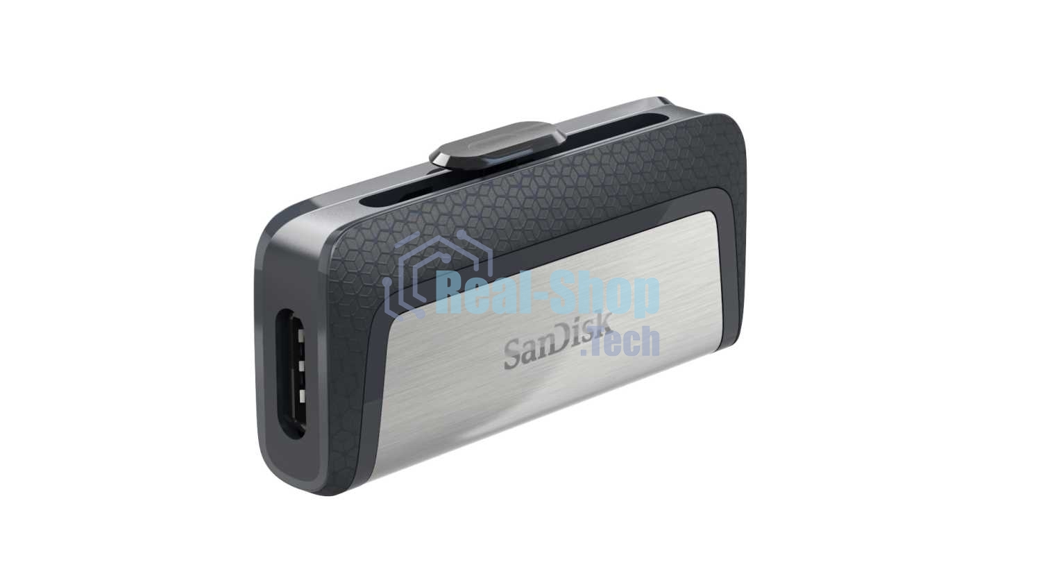 Флешка USB Sandisk 64Gb Ultra Dual SDDDC2-064G-G46 USB 3.0 серый/узор