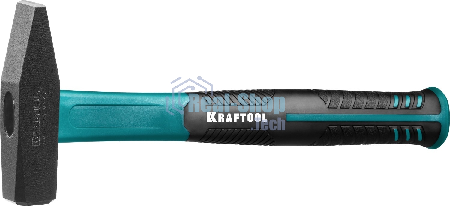 Молоток слесарный KRAFTOOL Fiberglass 500 г с фиберглассовой рукояткой