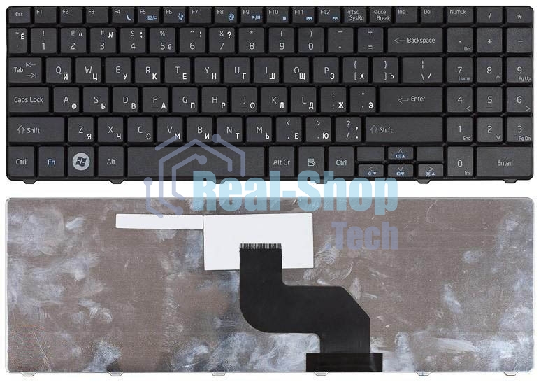 Клавиатура для ноутбука Acer Aspire 5516 5517 eMachines G525 G420 G430 G630 E625 черная