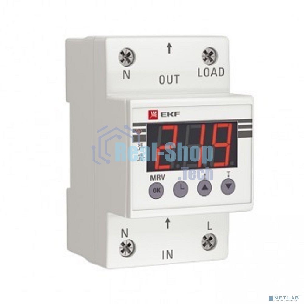 Реле напряжения с дисплеем PROxima EKF MRV-32A