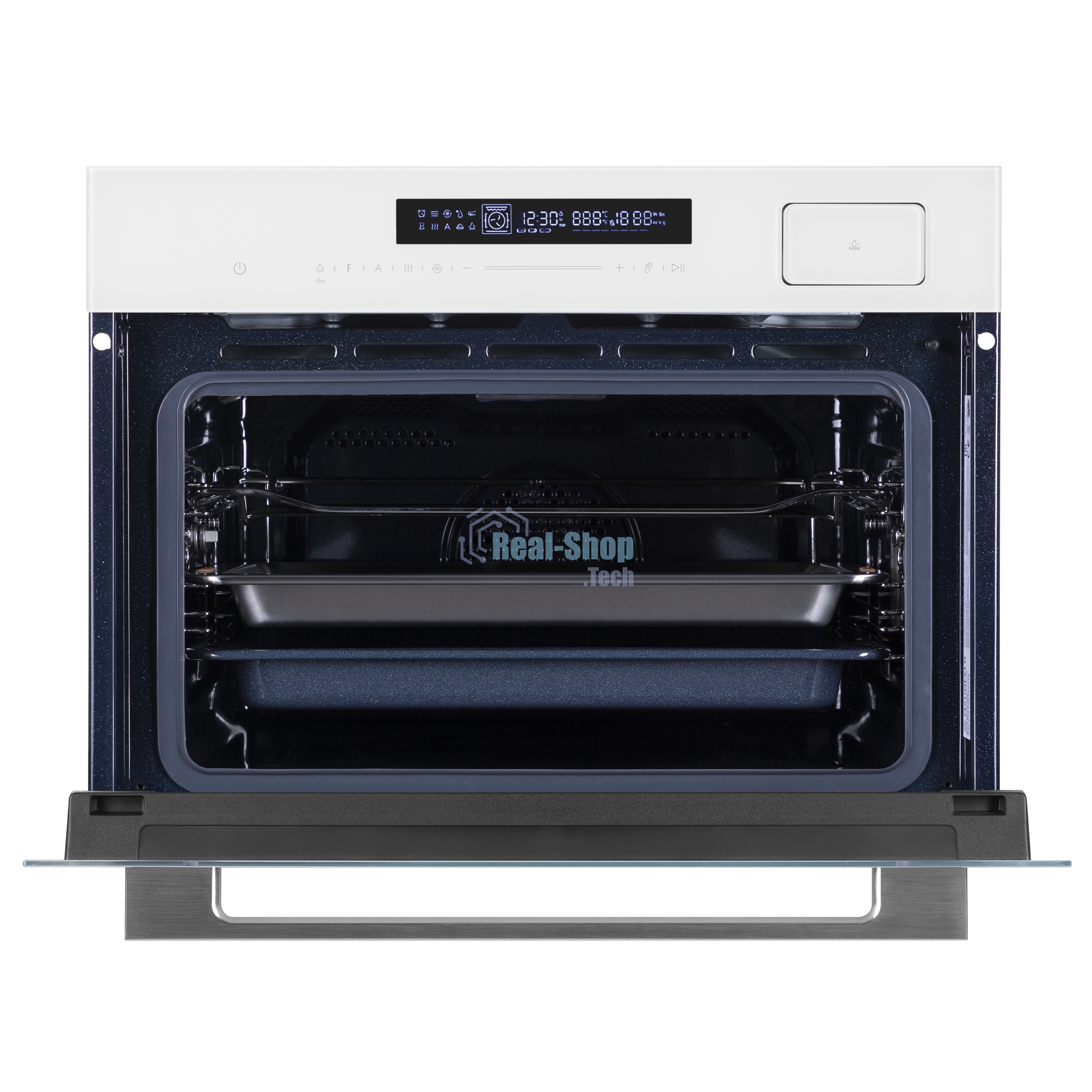 Духовой Шкаф электрический с паром Maunfeld MCMO5016STGW