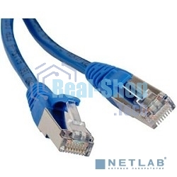 Патч-корд Hyperline PC-LPM-STP-RJ45-RJ45-C5e-1.5M-LSZH-BL Патч-корд F/­UTP, экранированный, Cat.5е, LSZH, 1.5 м, синий
