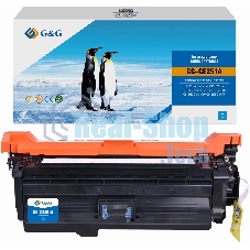 Картридж лазерный G&G GG-CE251A CE251A голубой (7000 стр.) для HP CLJ CP3525n/CP3525dn/CP3525X/CP3520/CM3530fs MFP/CM3530 MFP Картридж лазерный G&G GG-CE251A CE251A голубой (7000 стр.) для HP CLJ CP3525n/CP3525dn/CP3525X/CP3520/CM3530fs MFP/CM3530 MFP