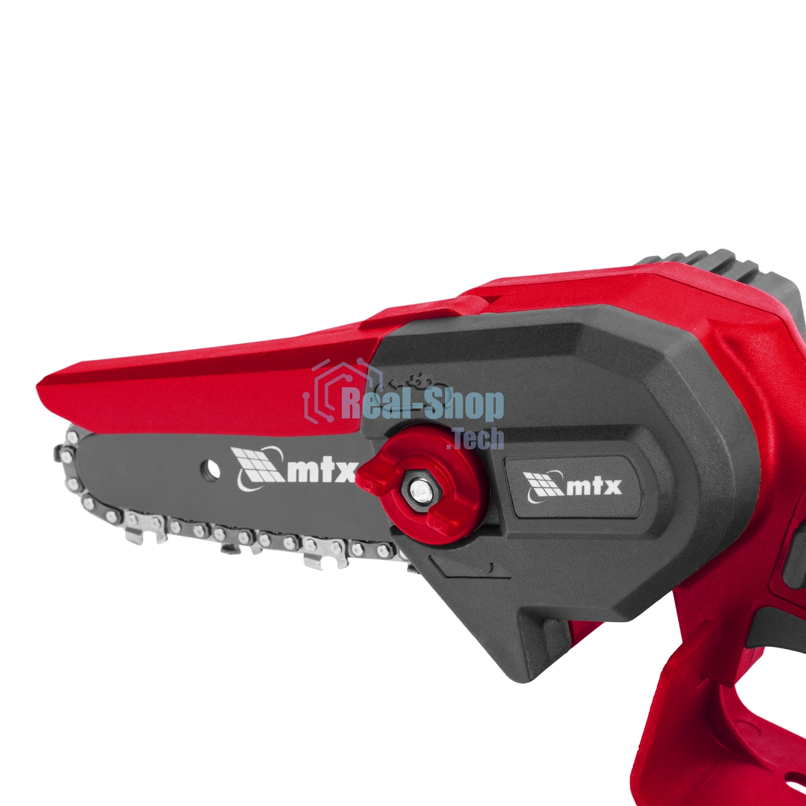Цепная мини-пила аккумуляторная MTX MCS-100, шина 100 мм, Li-Ion, 20 В