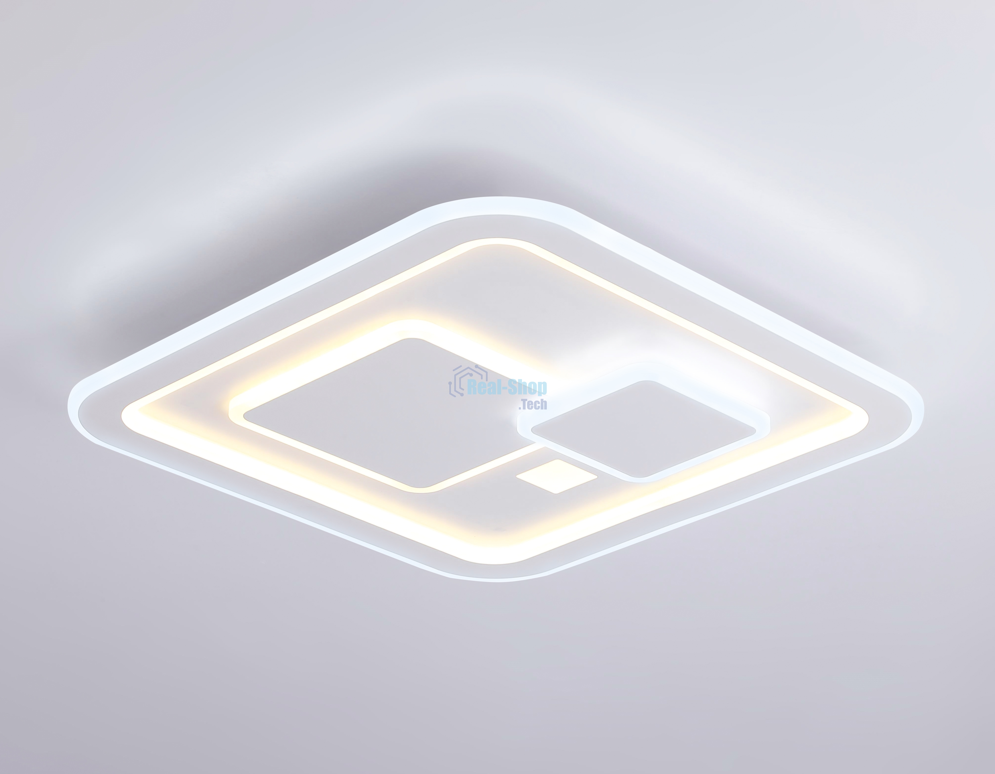 Светильник Ambrella light FA7712 WH белый 3000K-6400K 99W 480*480*60 (ПДУ РАДИО 2.4G)