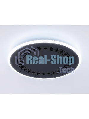Светильник Ambrella light FL51407 BK черный 3000K/4200K/6400K 56W D485*40 (ПДУ ИК)