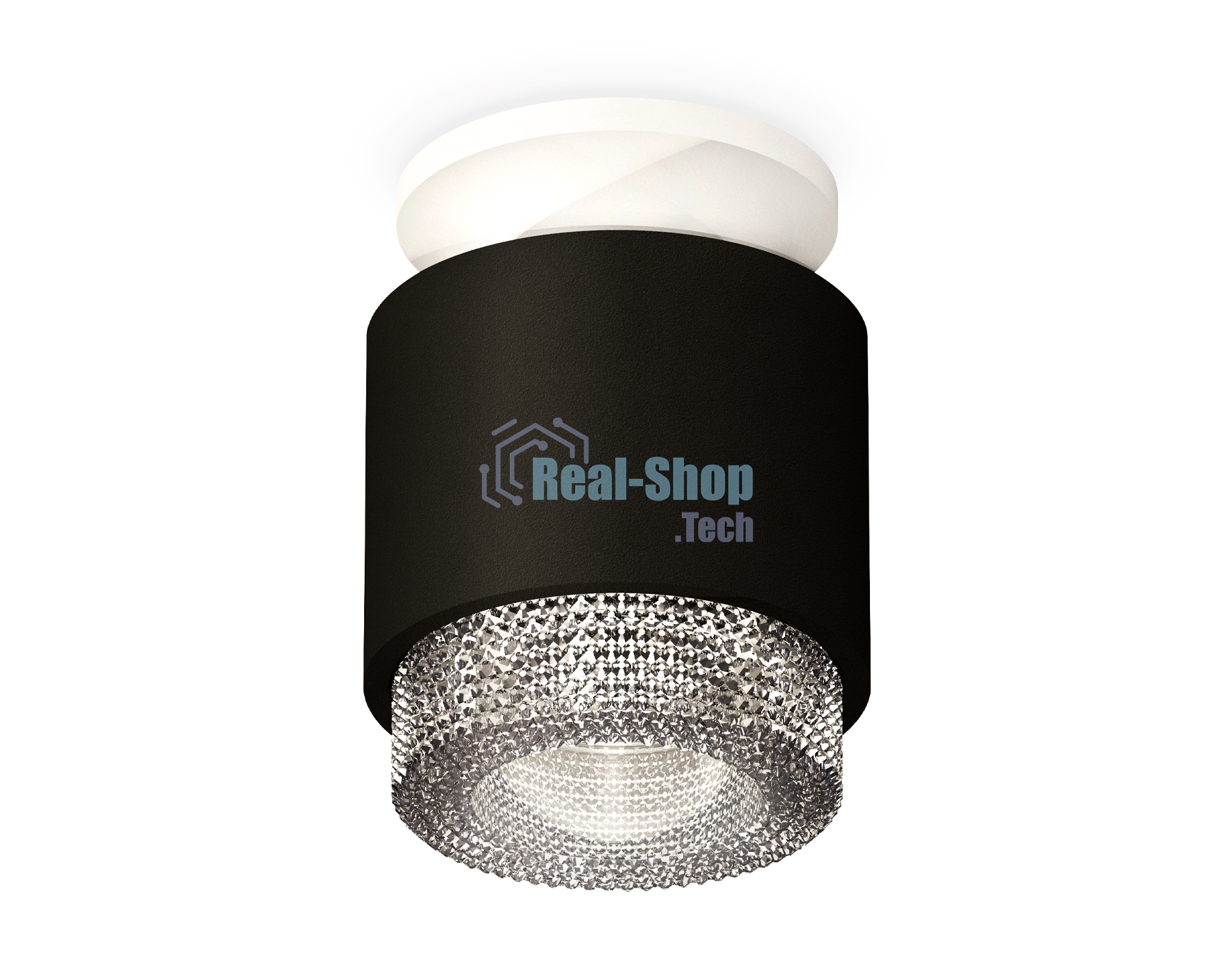 Светильник Ambrella Light XS7511042 SBK/SWH/CL черный песок/белый песок/прозрачный MR16 GU5.3 (N7925, C7511, N7191)
