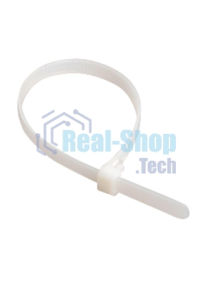 Хомут кабельный ИЭК UHH31-D076-500-100 7.6х500 нейл. белый (уп. 100 шт)