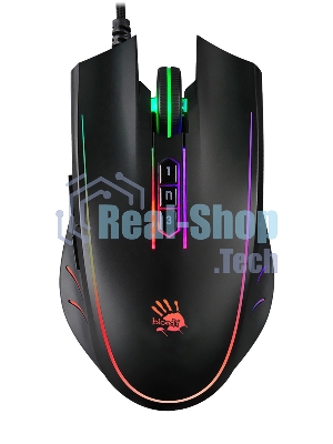 Мышь A4Tech Bloody P81s черный оптическая (8000dpi) USB (8but)