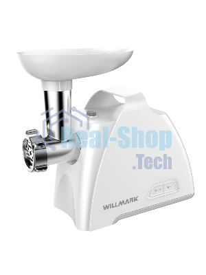 Мясорубка электрическая Willmark WMG-2083W (2200Вт, 2 решетки.,реверс,гар.2 года,белый)
