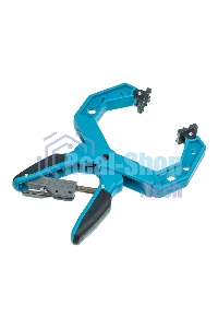 Струбцина Gross 20805 клещеобразная пластиковый корпус храповый механизм жесткой фиксации 4''/100м