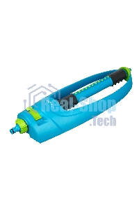 Дождеватель осцилирующий, 19 форсунок, регулировка зоны полива, LUXE Palisad