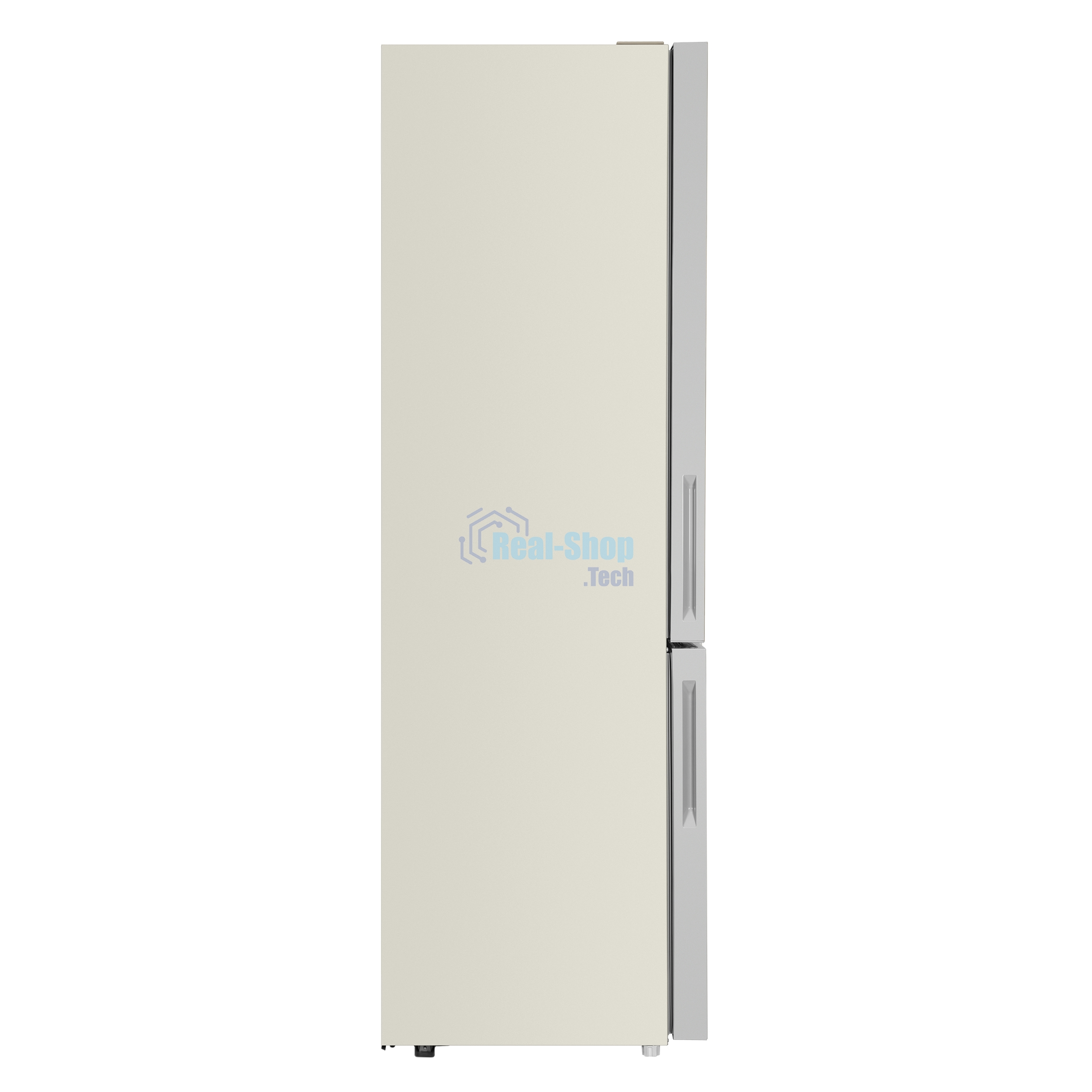 Холодильник Maunfeld MFF200NFBG бежевый двухкамерный 271/106л морозилка снизу, Total No Frost