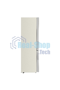 Холодильник Maunfeld MFF200NFBG бежевый двухкамерный 271/106л морозилка снизу, Total No Frost