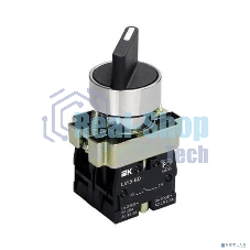 Переключатель LAY5-BD25 на 2 полож. черный I-O станд. ручка ИЭК BSW60-BD-2-K02