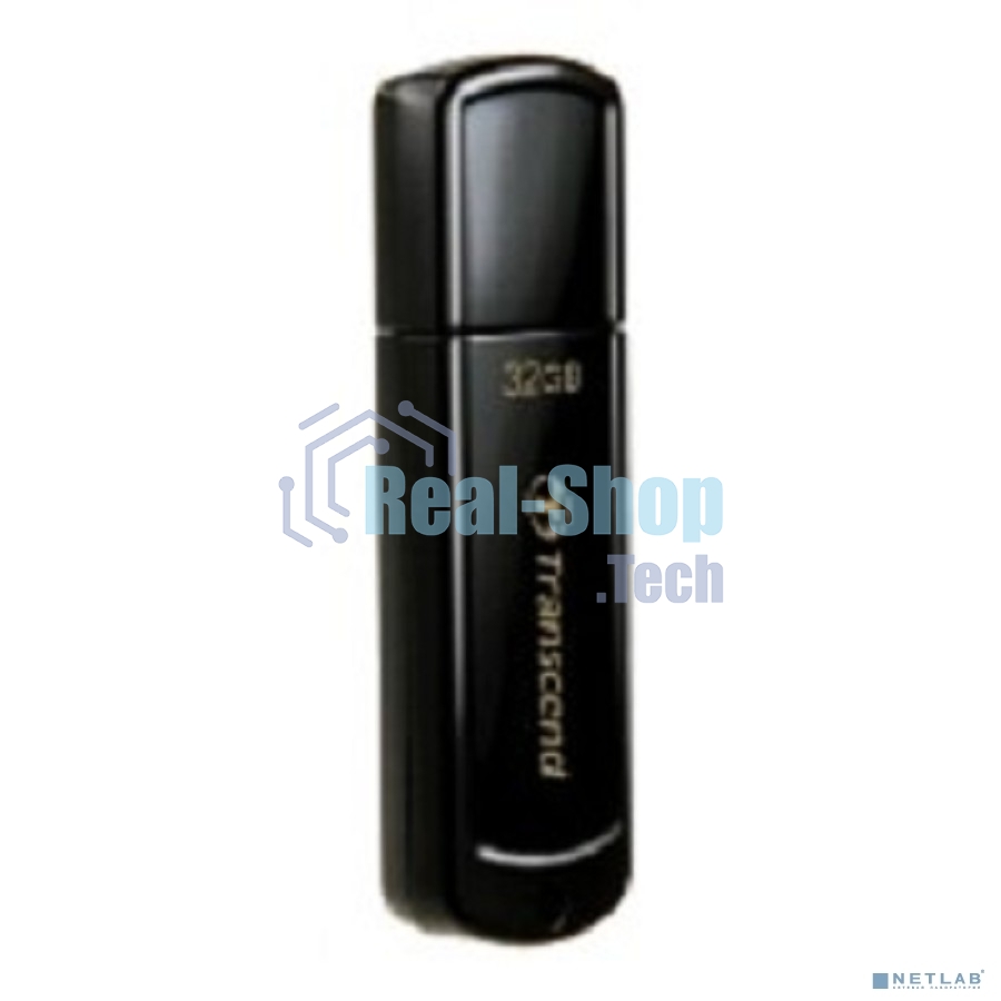 Флешка USB Transcend JetFlash 350 (TS32GJF350), 32Gb, USB 2.0, R/W 15/7, черный