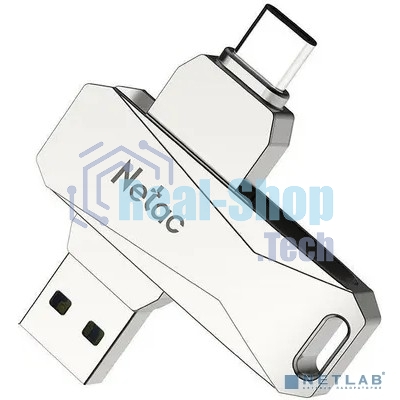 Флешка USB Netac U782C 512 Gb USB 3.0+TypeC Dual Flash 