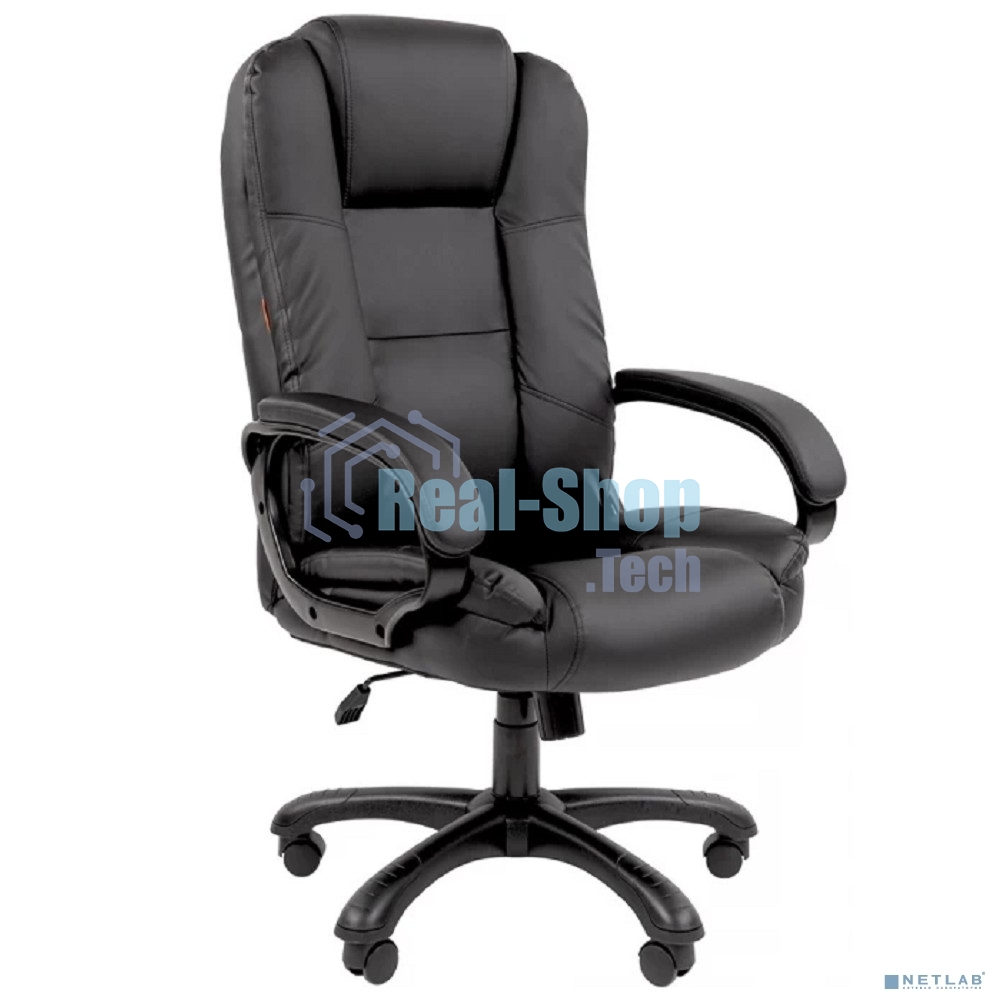 Кресло офисное Chairman 600 Россия экопремиум черный (7158658)