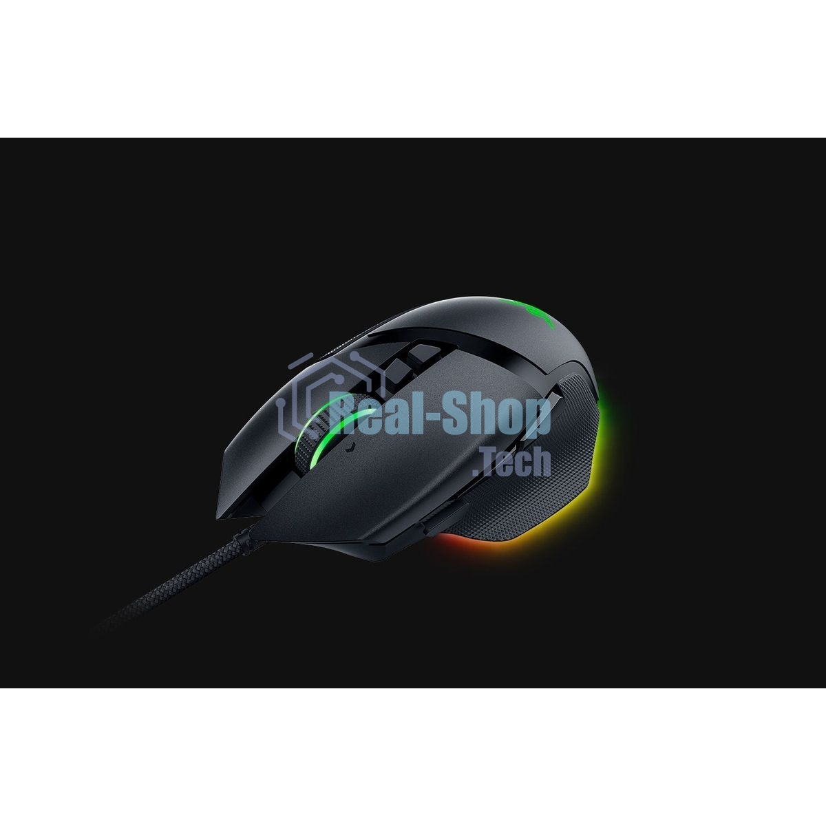Мышь проводная Razer Basilisk V3 35K черный, 35000 dpi, USB, кнопки - 11