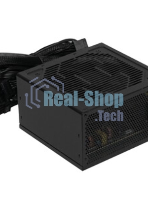 Блок питания PCCOOLER, 650W 80 PLUS Bronze (ATX, ATX 2.53, Non-modular, 1x24(20+4)pin 550мм, 1xCPU 8(4+4)pin 650+150мм, 2xPCIe*2 8(6+2)pin 500+150мм, 2xSATA*3+MOLEX4pin*1 450+150+150+150мм, Active, 135x135mm, 150x150x86mm, APFC, OVP, UVP, OCP, SCP, OTP, OPP, SPD)