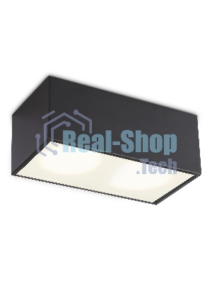 Светильник Ambrella light TN6535/2 BK черный IP44 GX53/2 200*100*80