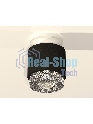 Светильник Ambrella Light XS7511042 SBK/SWH/CL черный песок/белый песок/прозрачный MR16 GU5.3 (N7925, C7511, N7191)