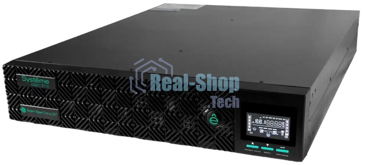 Источник бесперебойного питания Systeme Electric Smart-Save Online SRT/3000 ВА/3000 Вт/8xIEC C13 + 1х IEC 320 С19