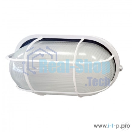 Светильник Iek LNPP0-1202-1-100-K01 НПП1202 белый/овал с реш. 100Вт IP54 ИЭК