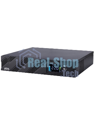 Источник бесперебойного питания Powercom Smart King Pro+ SPR-1000 LCD 800Вт 1000ВА черный
