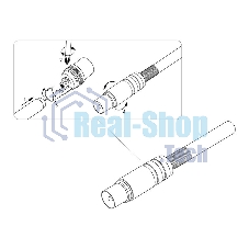 Разъем штекер TV никель c пружиной PROCONNECT (03-151)