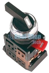Переключатель ALC-22 на 2 полож. черный 1з+1р ИЭК BSW10-ALC-2-K02