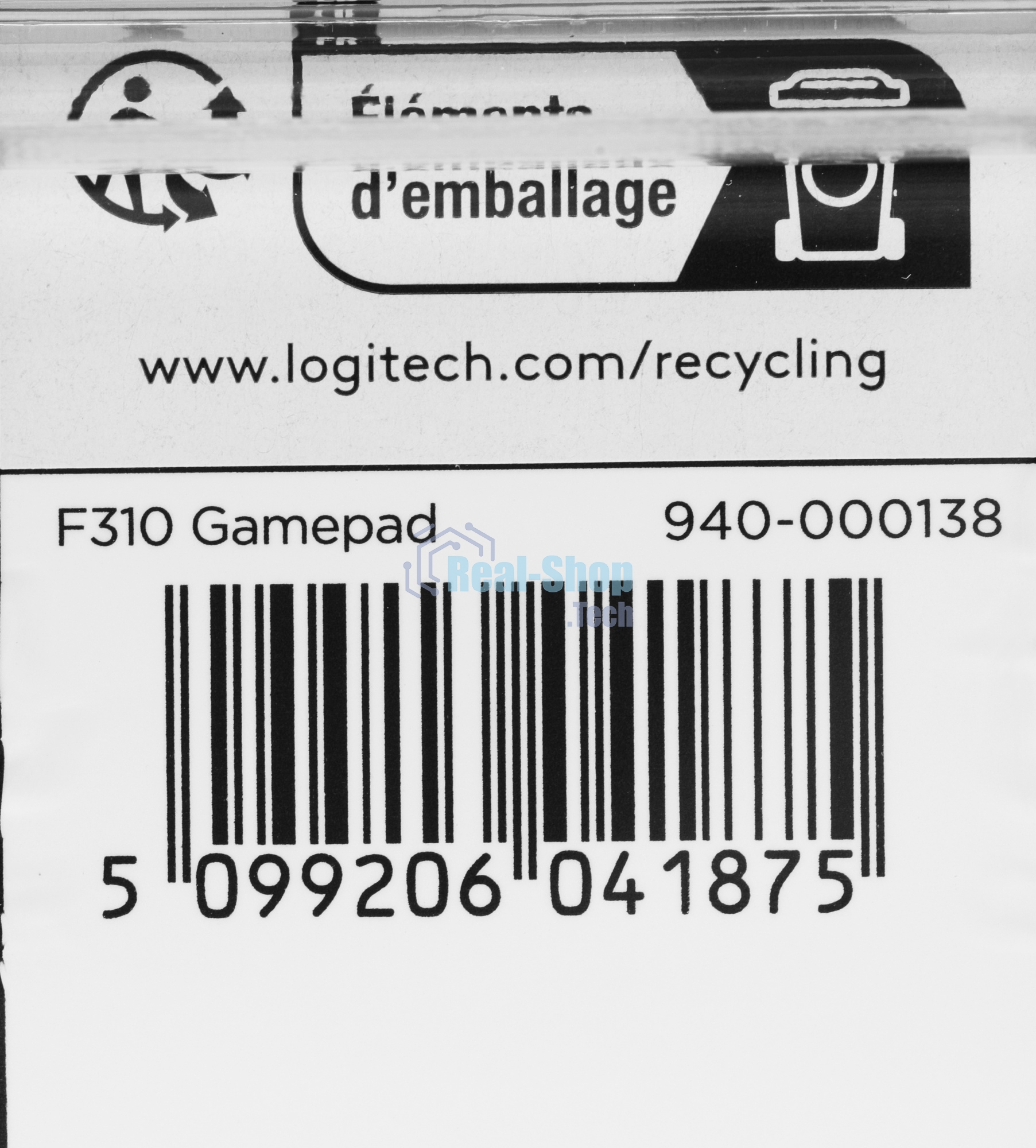 Геймпад LOGITECH F310 Wired GamePad Black USB