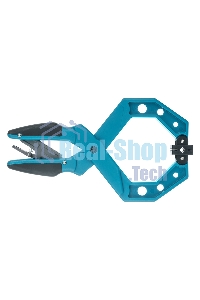 Струбцина Gross 20805 клещеобразная пластиковый корпус храповый механизм жесткой фиксации 4''/100м