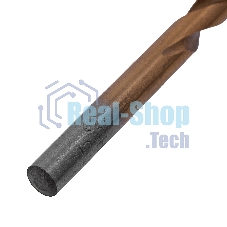 Сверло по металлу Matrix, 5 мм, HSS, нитридтитановое покрытие, цилиндрический хвостовик