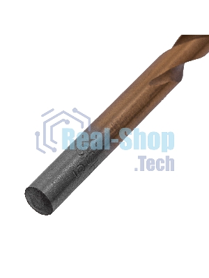 Сверло по металлу Matrix, 5 мм, HSS, нитридтитановое покрытие, цилиндрический хвостовик