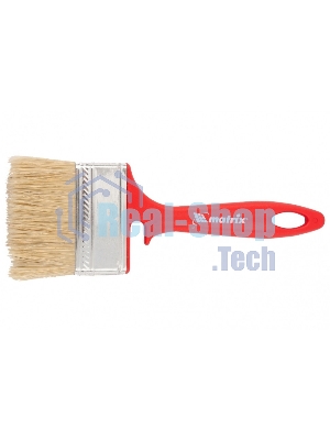 Кисть флейцевая Matrix для эмалей, 70х12 мм, натуральная щетина, пластиковая рукоятка