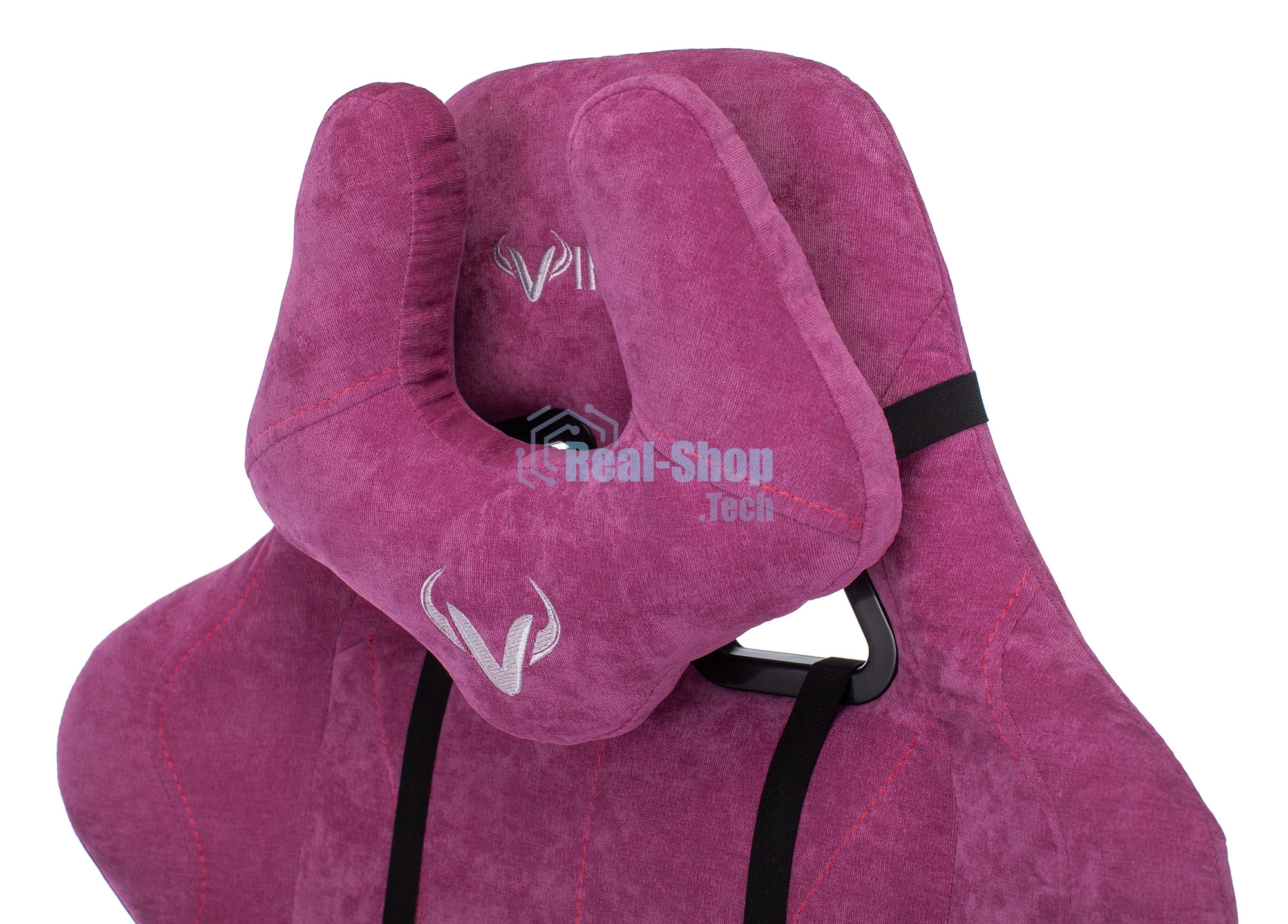 Кресло игровое Бюрократ VIKING KNIGHT LT15 FABRIC малиновый крестовина металл/пластик