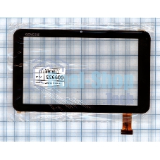 Сенсорное стекло (тачскрин) AT-C7031, черное