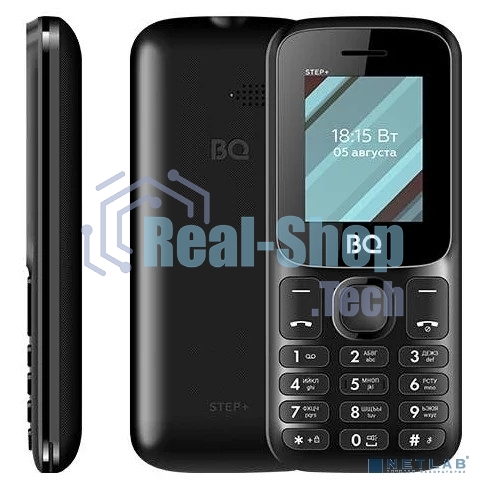 Мобильный телефон BQ 1848 Step+ черный