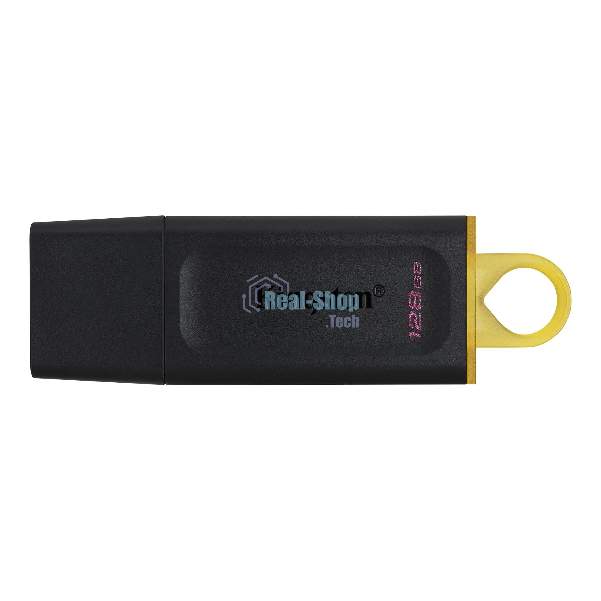Флешка USB Kingston 128 Gb USB 3.2 Gen1 DataTraveler Exodia (Black + желтый)