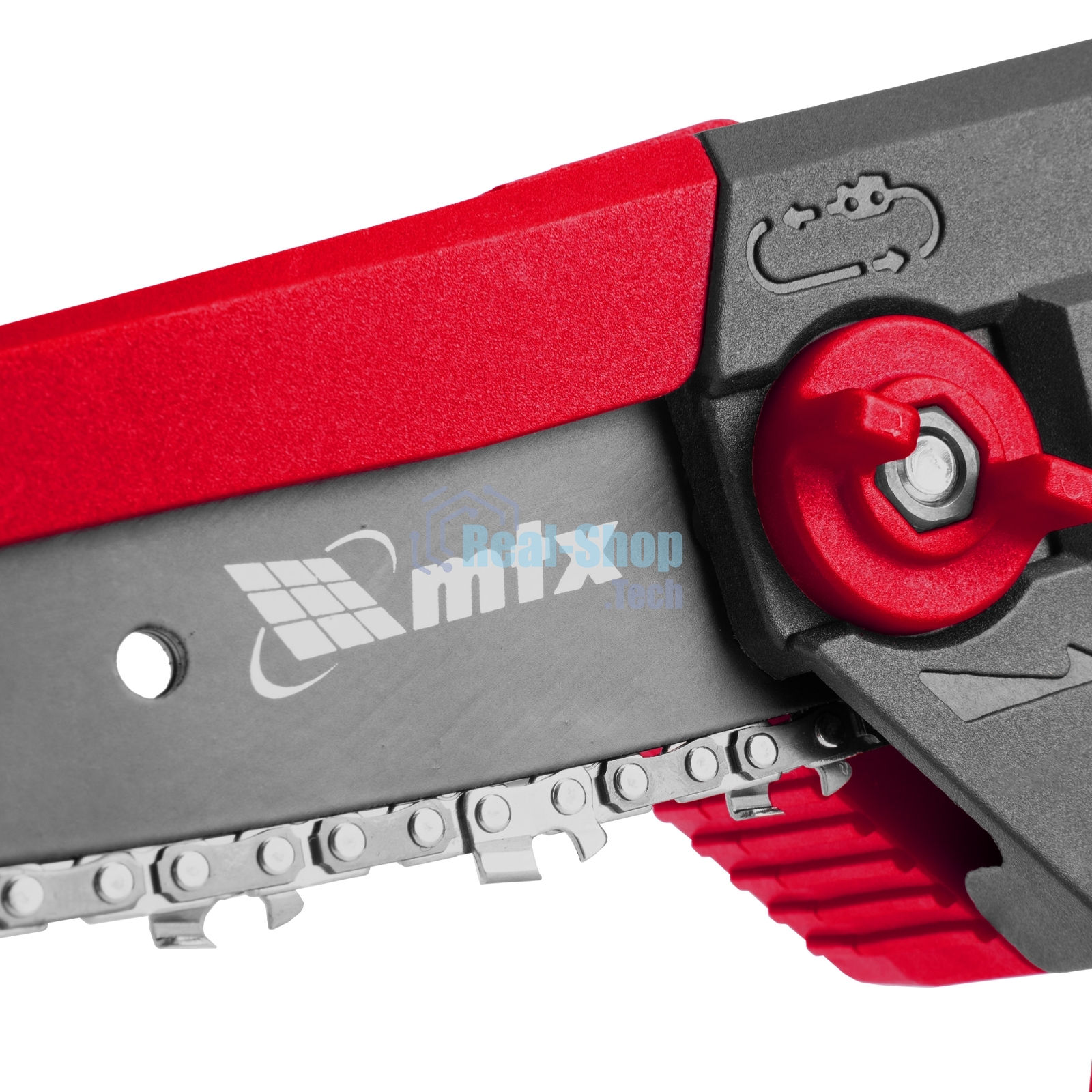 Цепная мини-пила аккумуляторная MTX MCS-100, шина 100 мм, Li-Ion, 20 В