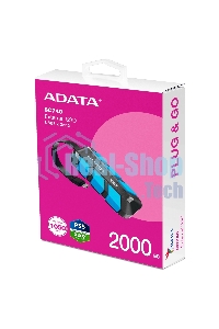 Внешний SSD ADATA SC740, 2TB, USB 3.2 Gen 2 Type-C, R/W 1050/1000, синий