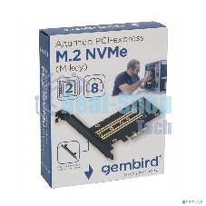Адаптер Gembird для установки SSD M.2 (NVMe) в разъем PCI-e MF-PCIE-NVME