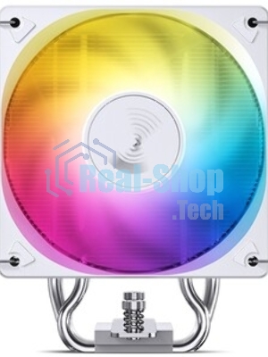 Кулер для процессора CPU Cooler JONSBO CR-1000 V3 PRO ARGB (230W, 4-pin PWM, 157mm, Al/Cu, 6x6mm, ARGB, 1x120mm, 70.8CFM, 33.2dBA, 1800RPM, S: 1851/1700/1200/115X, AM4/AM5 White)