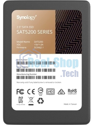 Накопитель SSD Synology SAT5221-3840G, 3.84Tb, SATA III, 2.5